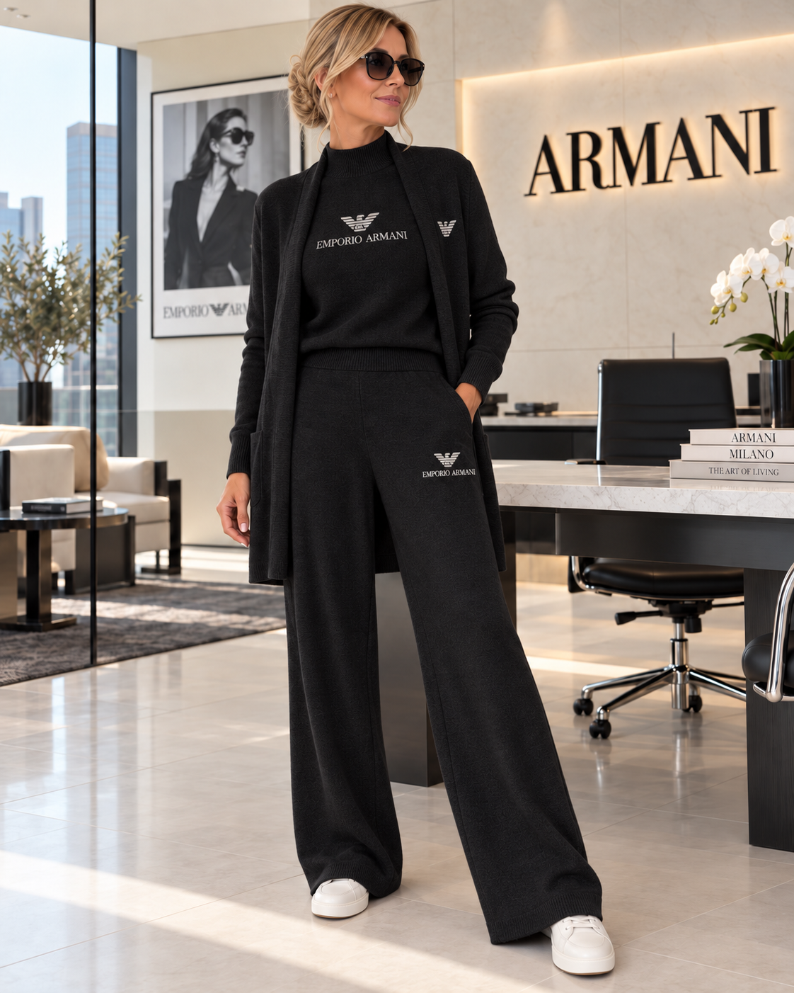 Coordinato ARMANI Morbido e Caldo