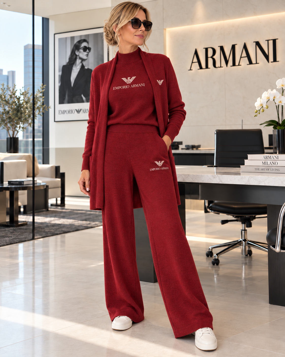 Coordinato ARMANI Morbido e Caldo