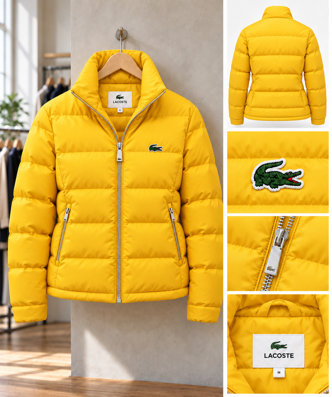 Piumino LACOSTE Impermeabile e Antivento